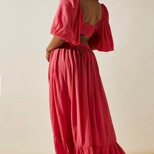 Free People Cross My Heart Maxi Dress Size Small NWT